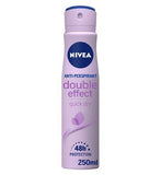 NIVEA Anti-Perspirant Deodorant Spray, Double Effect, 72h 250ml