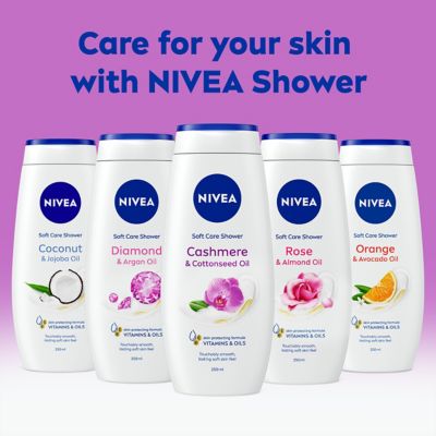 NIVEA Shower Gel, Indulgent Moisture Cashmere, 250ml