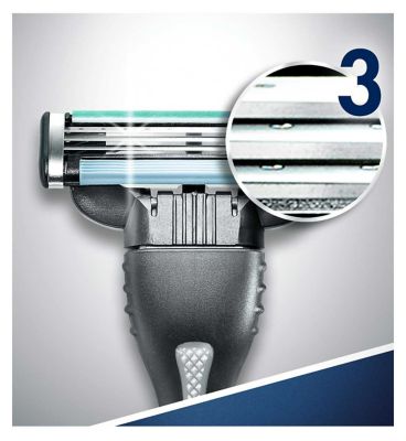 Gillette Mach3 Men’s Disposable Razors – 3 Pack