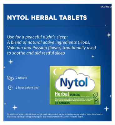 Nytol Herbal Tablets 30 tablets
