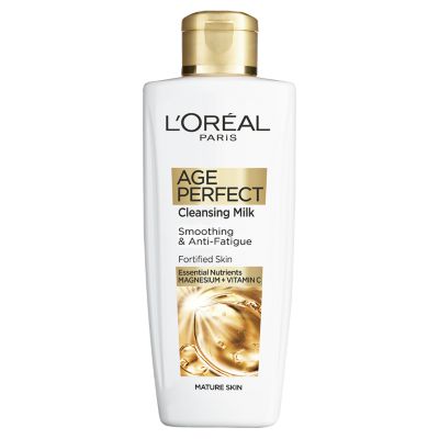 L'Oreal Paris Age Perfect Smoothing & Anti Fatigue Vitamin C Cleansing Milk 200ml