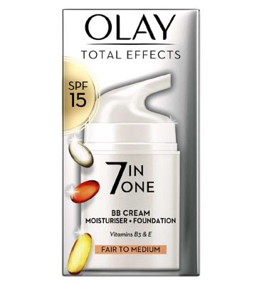 Olay Total Effects Anti-Ageing 7in1 BB Cream SPF15 Fair to Medium 50ml