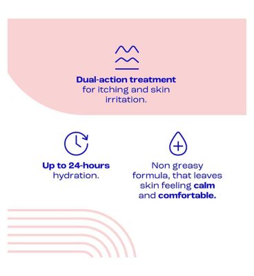 E45 Itch Relief Cream for Itchy, Irritated and Eczema Prone Skin - 100g