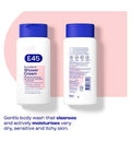 E45 Shower Cream for Gentle and Effective Cleasning for Dry, Sensitive Skin- 200ml
