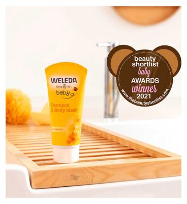 Weleda Calendula Shampoo & Body Wash 200ml