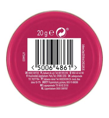 Vaseline Lip Therapy Tin Rosy Lips 20g