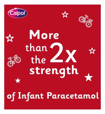 Calpol SixPlus Sugar Free Suspension Strawberry Flavour 6+ Years 12x5ml sachets