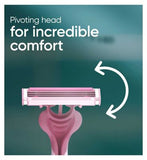 Gillette Venus Simply 3 Disposable Razors, Pack Of 4