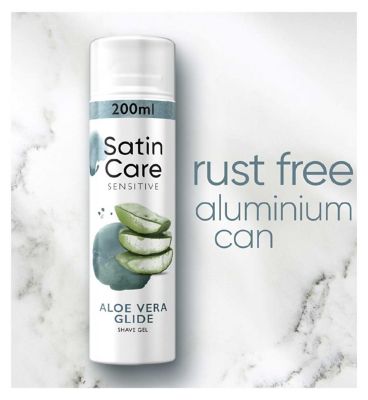 Venus Satin Care Women's Shaving Gel Sensitive Shaving Gel 200ml