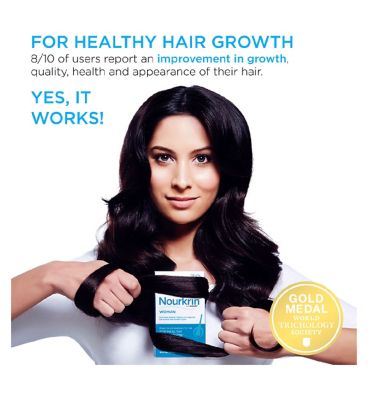 Nourkrin® WOMAN For Hair Growth- 3 Month Supply (180 Tablets) Bundle