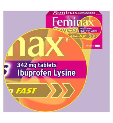 Feminax Express 16 Tablets