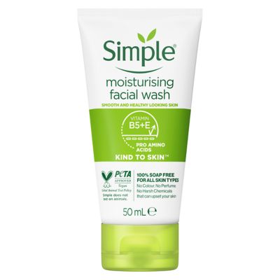 Simple Kind to Skin Facial Wash Moisturising 50ml