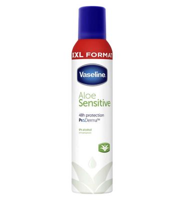 Vaseline Aloe Sensitive Anti-Perspirant Deodorant Aerosol 250ml