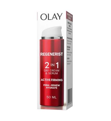 Olay Regenerist Day Face Cream & Serum 2in1 Anti-Wrinkle + Active Firming Moisturiser 50ml