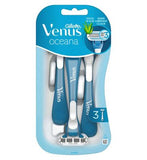 Venus Oceana Disposable Razors, Pack Of 3