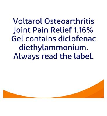 Voltarol Osteoarthritis Pain Relief Gel 1.16% 100g