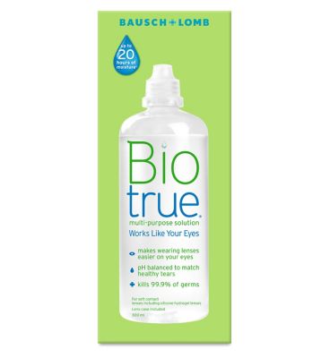 Bausch & Lomb Biotrue Multi-Purpose Contact Lens Solution 300ml