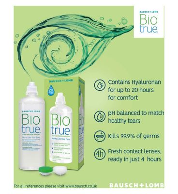 Bausch & Lomb Biotrue Multi-Purpose Contact Lens Solution 300ml