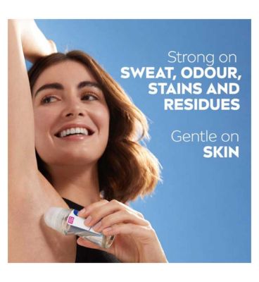 NIVEA Anti-Perspirant Deodorant Roll-On, Black & White Original, 72h 50ml