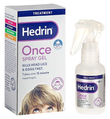 Hedrin Once spray gel - 60ml