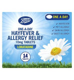 Boots Pharmaceuticals One-A-Day Allergy Relief 10mg Tablets - 14 Tablets