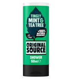 Original Source Mint and Tea Tree Shower Gel Body Wash Travel Size 50ml