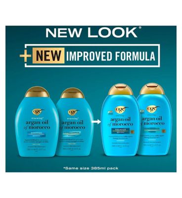 OGX Renewing+ Argan Oil of Morocco pH Balanced Shampoo 385ml