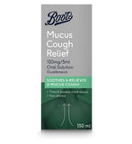Boots Mucus Cough Relief 100mg/5ml Oral Solution - 150ml