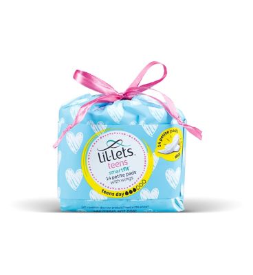 Lil-Lets Teens sanitary towels (petite) – Day – 14 pack
