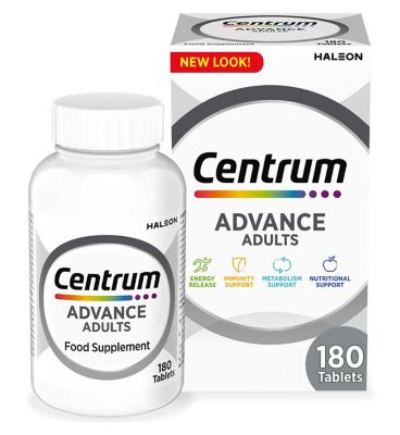 Centrum Advance Multivitamins & Minerals Supplement - 180 Tablets