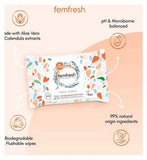 Femfresh wipes 25s