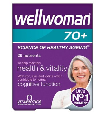 Vitabiotics Wellwoman 70+ - 30 Tablets