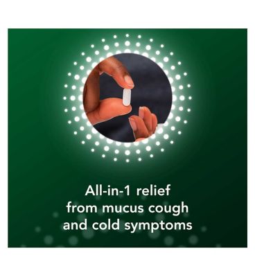 Benylin Mucus Cough & Cold All in One Relief Tablets- 16 tablets