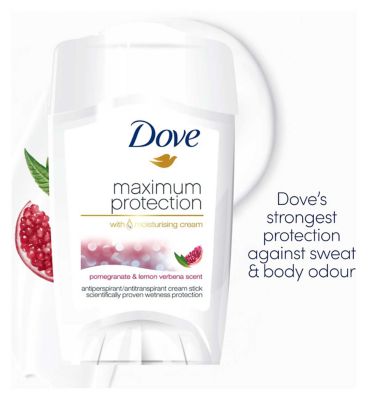 Dove Women Antiperspirant Deodorant Maximum Protection Stick Pomegranate 45ml