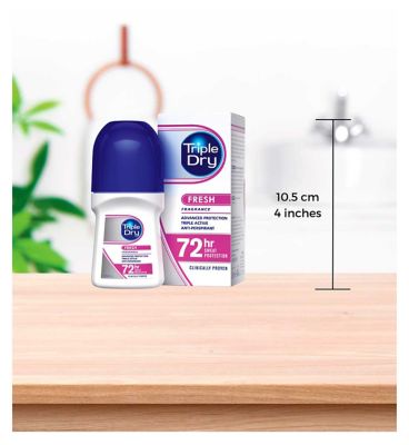 Triple Dry Anti-Perspirant Roll-On Fresh Fragrance 50ml