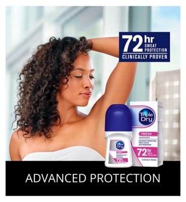 Triple Dry Anti-Perspirant Roll-On Fresh Fragrance 50ml