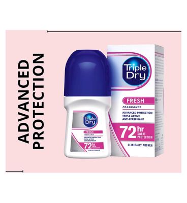 Triple Dry Anti-Perspirant Roll-On Fresh Fragrance 50ml