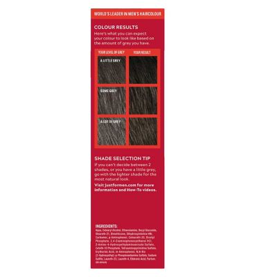 Just For Men AutoStop Hair Dye Real Black Hair A-55