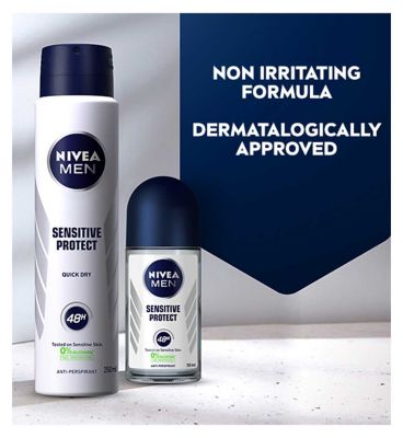 NIVEA MEN Sensitive Protect 48h Anti-Perspirant Deodorant Spray 250ml