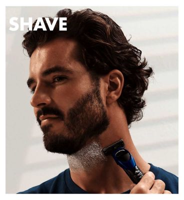 Gillette Styler Trimmer for Men, 1 Trimmer, Shave - Trim - Edge with 3 Comb Attachments and Braun Engineered Technology<br/>