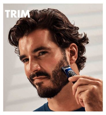 Gillette Styler Trimmer for Men, 1 Trimmer, Shave - Trim - Edge with 3 Comb Attachments and Braun Engineered Technology<br/>