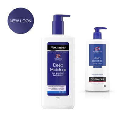 Neutrogena Norwegian Formula Deep Moisture Fast Absorbing Body Lotion 400ml