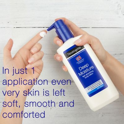 Neutrogena Norwegian Formula Deep Moisture Fast Absorbing Body Lotion 400ml