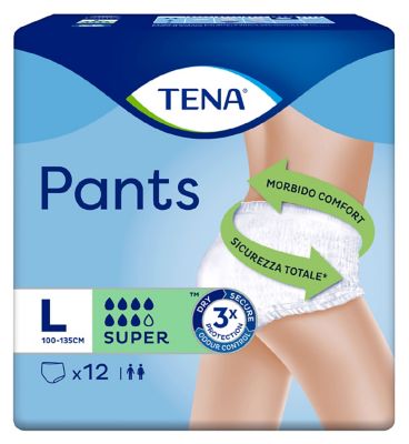 TENA Incontinence Pants Super Large - 12 pack