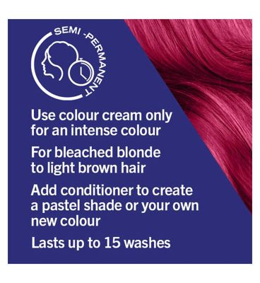Schwarzkopf LIVE Raspberry Rebel 091 Semi-Permanent Hair Dye