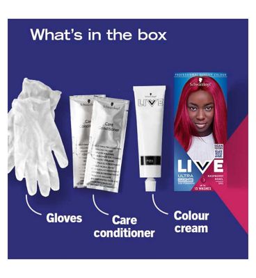 Schwarzkopf LIVE Raspberry Rebel 091 Semi-Permanent Hair Dye