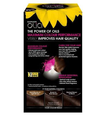Garnier Olia 5.0 Brown No Ammonia Permanent Hair Dye