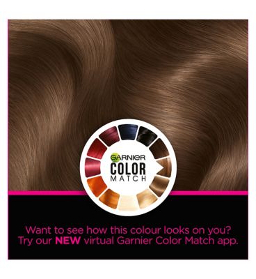 Garnier Olia 6.0 Light Brown No Ammonia Permanent Hair Dye