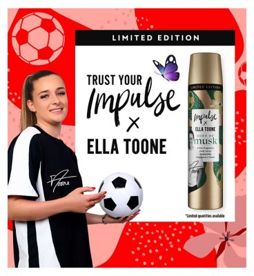 Impulse Body Spray Deodorant Hint Of Musk 75ml