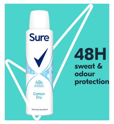 Sure Women Antiperspirant Aerosol Cotton Dry 150 ml